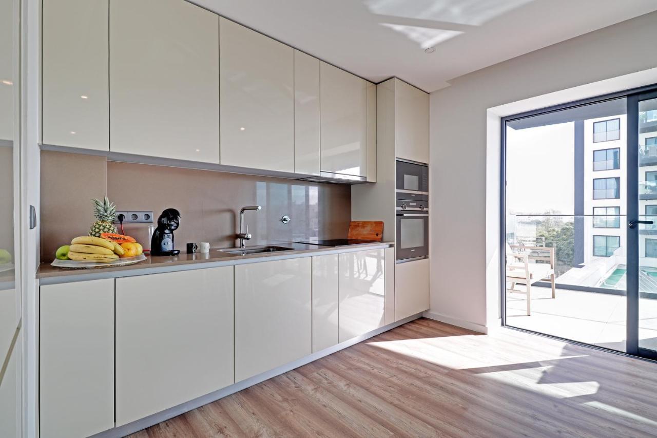 Sky Beach Apartment Quarteira Buitenkant foto