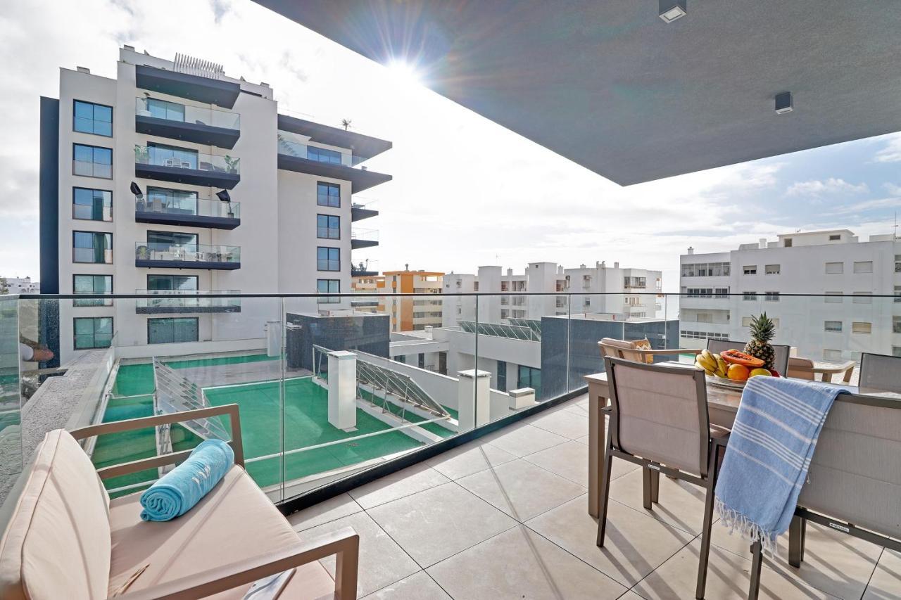 Sky Beach Apartment Quarteira Buitenkant foto