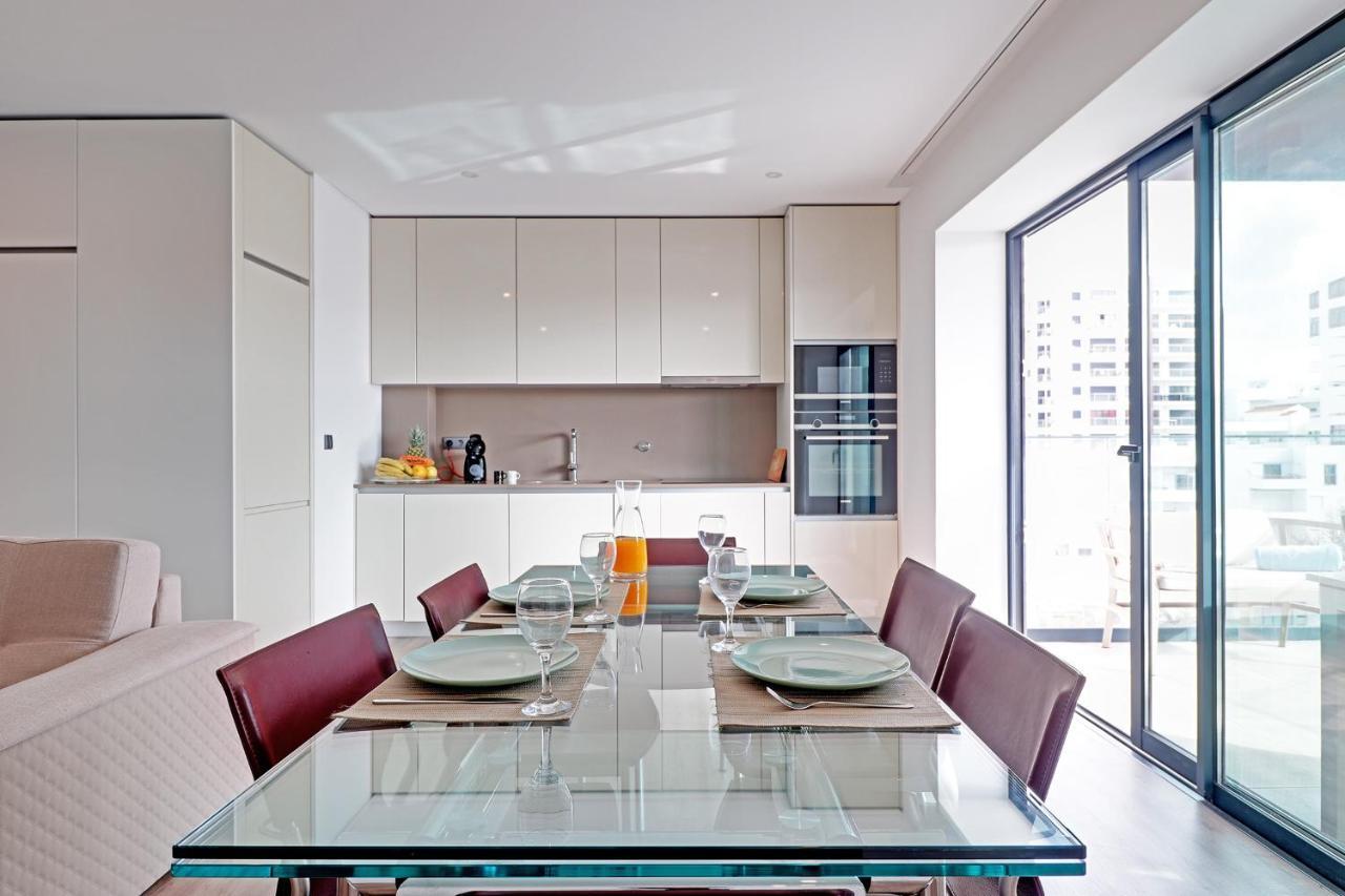 Sky Beach Apartment Quarteira Buitenkant foto