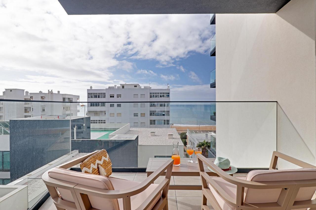 Sky Beach Apartment Quarteira Buitenkant foto