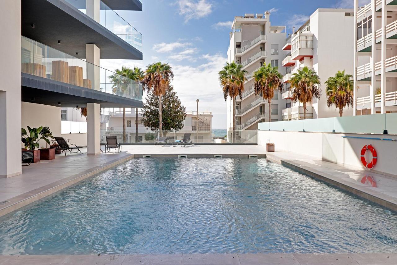 Sky Beach Apartment Quarteira Buitenkant foto